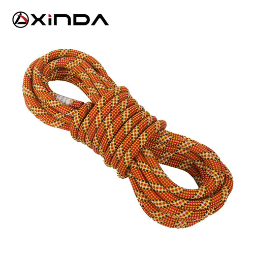 XINDA 9.8mm 10.5mm Durchmesser Kletterseil Dynamisches Seil Outdoor Wandern Powerseil Hochfestes Seil Lanyard Sicherungsseil Überlebensseil