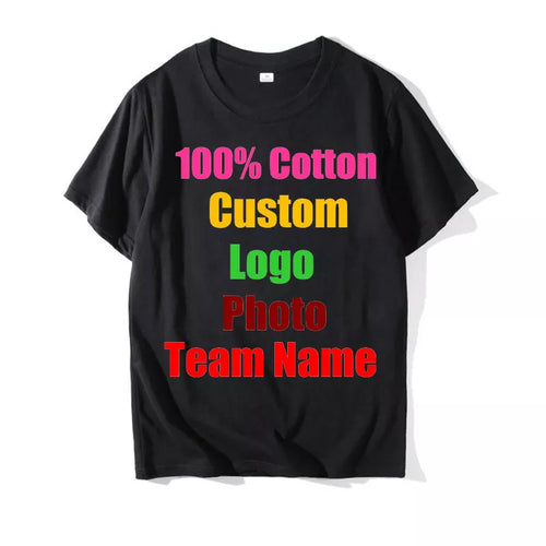 The Blank Canvas | Custom Logo Premium Cotton Tee
