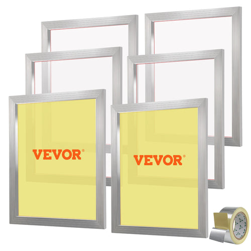 SucceBuy 20x24inch Screen Printing Kit Aluminum Silk Screen Printing Frames with High Tension Nylon Mesh