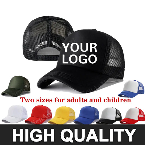 Custom Baseball Caps For Men Woman Hat Custom Logo Hat Mesh Snapback Cap Women Trucker designer cap men Hat snapback caps