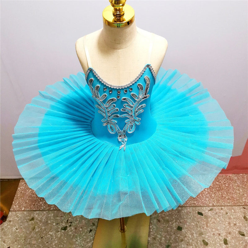 White Ballet Tutu Skirt Ballet Dress Children's Swan Lake Costume Kids Belly Dance Clothing Stage Professional