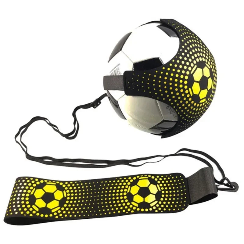 Soccer Ball Juggle Bags Children Auxiliary Circling Training Belt Kids Soccer Kick Trainer Kick Solo Soccer Trainer Football