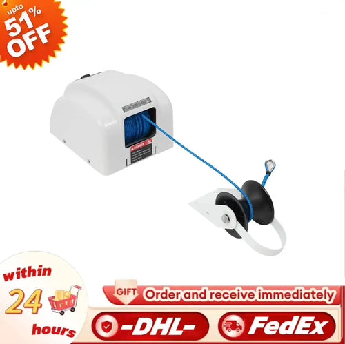 The Seabed Anchor | 12V Electric Boat Winch with Wireless Remote
