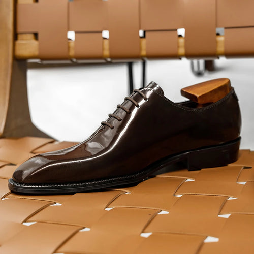 The Boardroom Staple | Hanmce Full-Grain Leather Oxford Dress Shoe