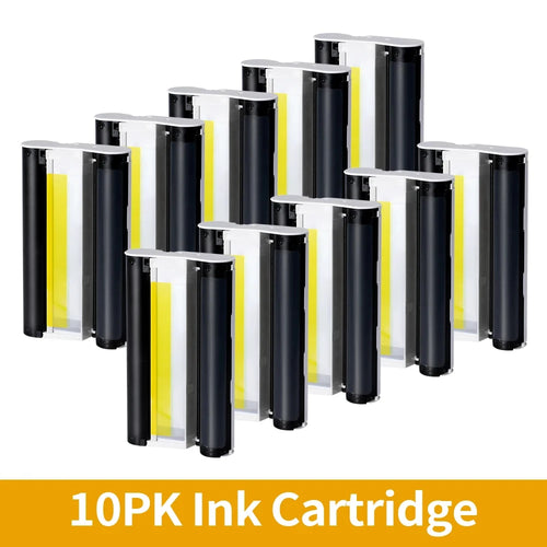 KP-108IN Ink Cassette Photo Paper Compatible for Canon Selphy CP900 CP910 CP1200 CP1300 Photo Printer KP-108IN KP-36IN