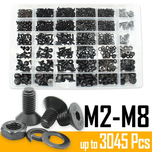The Alloy Foundation | Complete Socket Cap Screw & Fastener Kit (M2–M8)