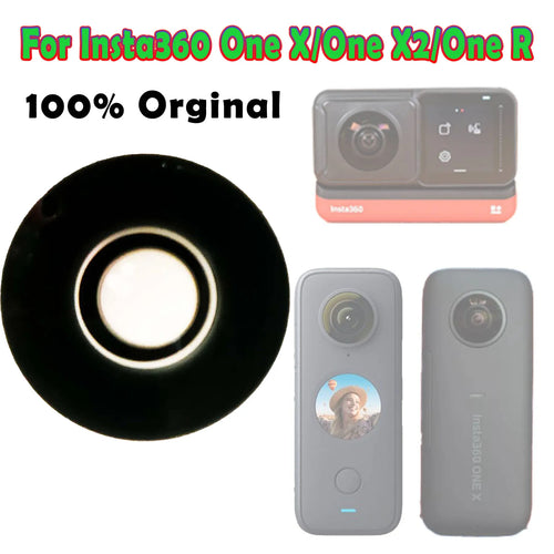 New Insta360 Replacement Front Glass Lens for Insta360 One X2 /One X/One R/ One RS Camera Repair Part 1pcs