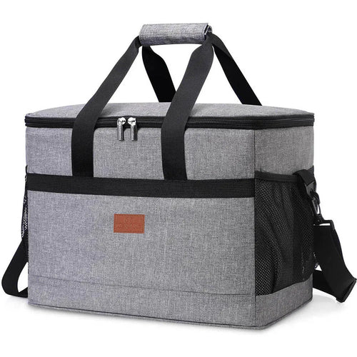 32L Kühltasche mit Hartschaleneinsatz, große isolierte Picknicktasche, Kühlbox für Camping, BBQ, Familien-Outdoor-Aktivitäten