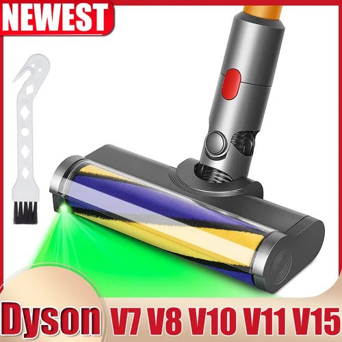 The Lumen Sweep | LED Motorized Floor Nozzle for Dyson V7–V15