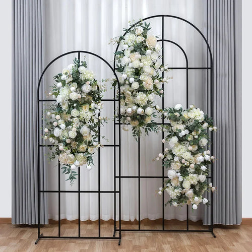 The Eternal Bloom | 1M Artificial Peony Rose Row for Wedding & Luxury Decor