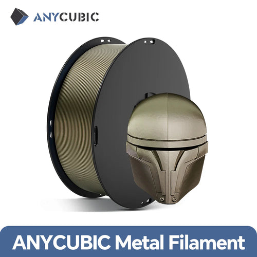 ANYCUBIC PLA Metal Filament 1.75mm Impact-resist 3D printer Metal Filament Variable Luster Metallic Texture Printing Materail
