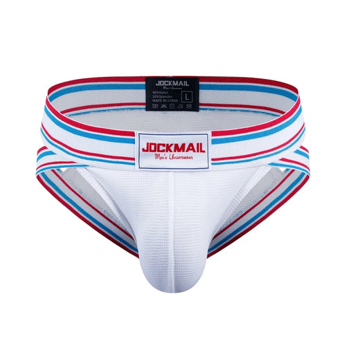 Jockmail Sexy Men Underpants Briefs Breathable Innerwear Man Underwear Bikini Brief Cuecas Slips Men's Jockstrap Gay Panties