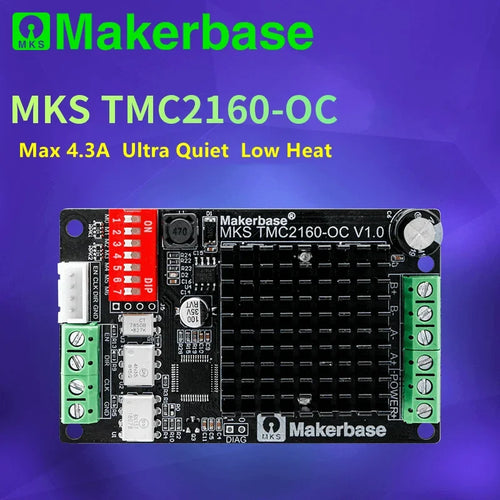 MKS TMC2160-OC Schrittmotor-Treiber 3D-Drucker Breakout-Platine TMC2160 Schrittmotor Zweiphasen-Hybrid-Controller