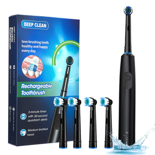 The Circadian Brush | Rotation-Type Sonic Electric Toothbrush IPX7 USB Rechargeable