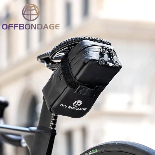 OFFBONDAGE Bicycle Bag Saddle Bag Waterproof Capacity Tail Rear Cycling Rear Seat Mtb Road Bicycle Storage Bag Bike Accessories