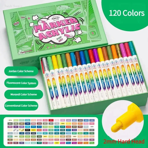 The Chroma Set | Premium Acrylic Paint Markers for Rock Painting Art Crafts