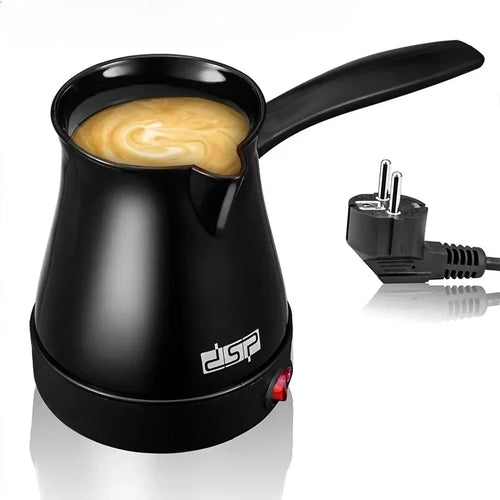 DSP Türkische Kaffeemaschine Topf 300ML Tragbarer Elektrischer Tee-Kaffee-Espresso-Topf gekocht