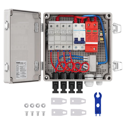 The Circuit Guardian | IP65 Solar PV Combiner Box with Surge Protection