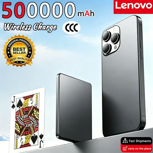 Lenovo PD22.5W Super Fast Charging Magsafe Power Bank 50000mAh Magnetic Wireless External Battery for Multiple Smart Phones