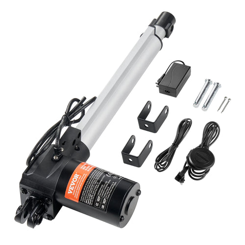 SucceBuy 24V Linearantrieb 250mm 300mm 1000N Elektrischer Linearmotor-Controller mit IP44 Schutz für Heimanwendung TV Sofa Heben