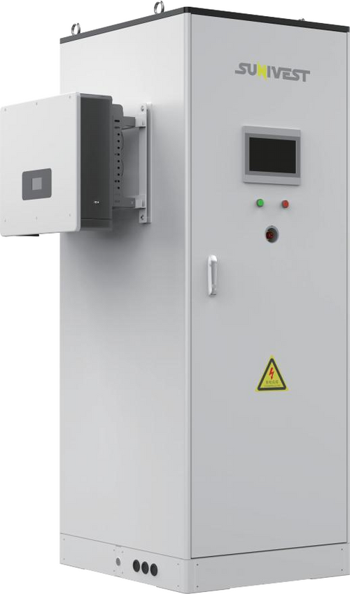 Kleiner Outdoor-Gewerbe-Energiespeicherschrank