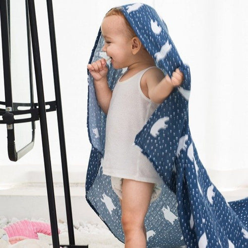 Organic Bamboo Cotton Muslin Wrapping