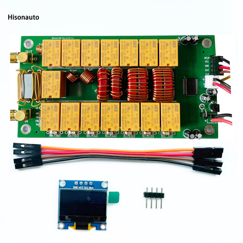 Hisonauto ATU-100 ATU100 1.8-50MHz DIY Kits Automatic Antenna Tuner by N7DDC 7x7 Firmware Programmed / SMT/ Chip Soldered
