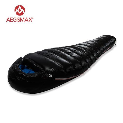 The Winter Vault | AEGISMAX 95% White Goose Down Mummy Sleeping Bag, FP800 G1-G5