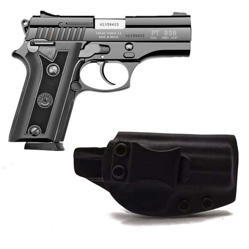 Internal kydex IWB Holster For Taurus PT908 PT938 Inside the Waistband Concealment clip Concealed Carry Right Hand Draw