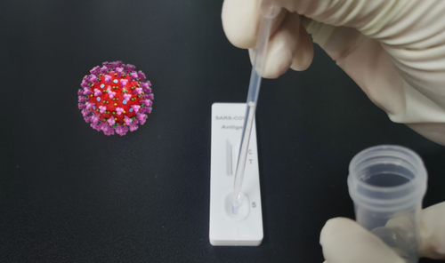 SARS-CoV-2 Antigen-Schnelltestkassette-Speichel