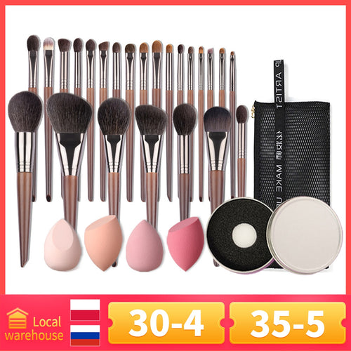 OVW Natural Makeup Brushes Set Eyeshadow Make Up Brush Goat Hair Kit for Makeup nabor kistey Blending pinceaux maquillage