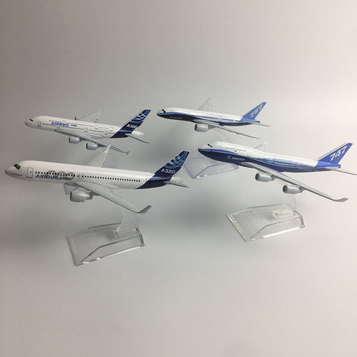 JASON TUTU Originalmodell a380 Airbus Boeing 747 Flugzeug Modellflugzeug Diecast Model Metal 1:400 Flugzeug Spielzeug Geschenksammlung