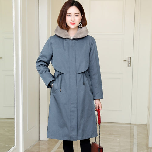 The Odessa | Mid-Length Double-Faced Wool Overcoat for Women