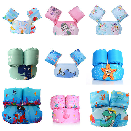 Baby Float Cartoon Armmanschette Schwimmweste Badeanzug Schaumstoff Sicherheit Schwimmtraining Schwimmender Pool Float Schwimmring Pfützenpullover
