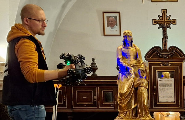 Digitizing Cultural Heritage: The 3D Preservation of Sainte Anne d’Auray’s Sculpture