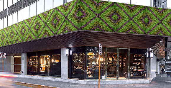 Innovative Designs Using Artificial Boxwood in Commercial Spaces