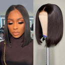 The Signature Bob | 220% Density Brazilian Remy Human Hair Lace Front Wig