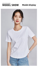 The Cloud Silk | Cooling Oversized Cotton T-Shirt