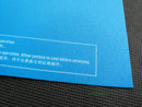5 Stück Flashforge Finder Finder 2 157*157mm blaues Heizbetttape Druckaufkleber Bauplattentape