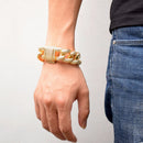 The Sovereign | 23mm Miami Cuban Chain Bracelet in AAA Zirconia