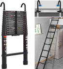 The Apex | 3.8M Aluminum Telescopic Extension Ladder (150kg Rated)