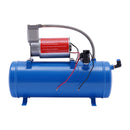 Air Compressor DC 12V 150psi Air Compressor System with Universal 6 L Tank Train