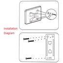 The Fulcrum | 14-42 Inch Adjustable TV Wall Mount Bracket (20KG Load)
