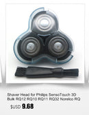 3 Stück neu für Philips Norelco HQ9 Edelstahl-Scherköpfe HQ8100 HQ8140 HQ8200 HQ8240 HQ8250 HQ9090 HQ9160 HQ9170 HQ9190 PT920