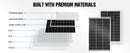 The Bifacial Edge | ECO-WORTHY 100W Monocrystalline Solar Module
