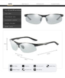 3er-Set Kombiangebot CoolPandas Marken-Sonnenbrillen polarisiert für Herren Photochromatische Fahrbrillen Damen UV400 gafas de sol