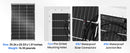 The Helios Bifacial | 100W Monocrystalline Dual-Sided Solar Module
