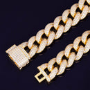The Sovereign | 23mm Miami Cuban Chain Bracelet in AAA Zirconia