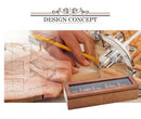 3/5/8/10/12 Fächer Holz Uhrenbox Organizer Neu Kaffeefarbene Uhrenhalterung mit Glasfenster Herren Uhrenaufbewahrungsbox Geschenkbox