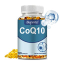 CoQ10 Kapseln - Unterstützen die Herz-Kreislauf-Gesundheit, spenden Energie, fördern die Durchblutung, Antioxidans - 120 Kapseln